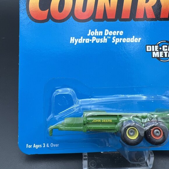 1995 Ertl Farm Country John Deere Hyde-Push Spreader Diecast 1:64 - Picture 4 of 11